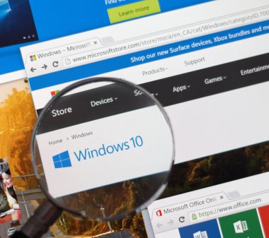 Microsoft pencere 10.