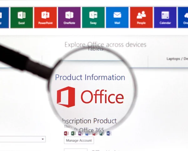 Microsoft Office Word, Excel. — Stok fotoğraf