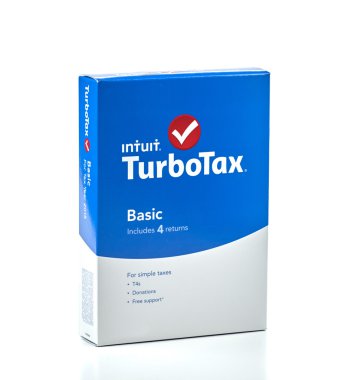 TurboTax yazılım paketi.