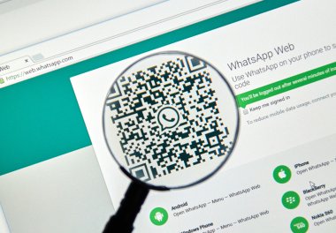 Whatsapp web üzerinde.