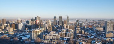Şehir Montreal doğal görünümü.