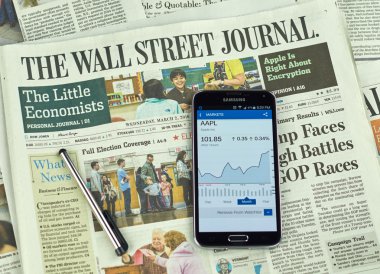 The Wall Street Journal Newspaper clipart