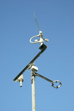 Meteoroloji istasyonu ve araçları.