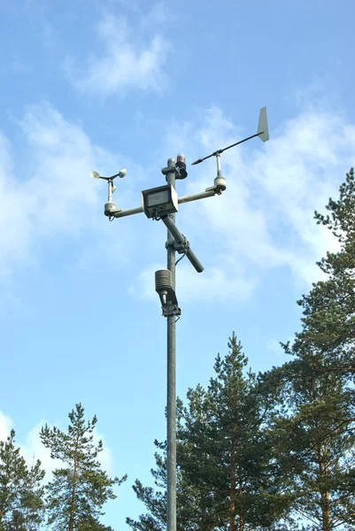 Meteorological station and tools. — Stock Photo, Image