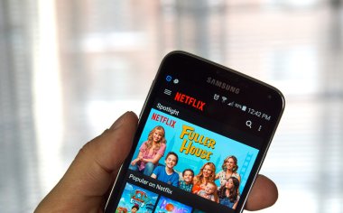 netflix mobil uygulaması.