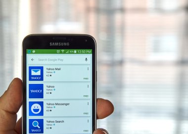 Yahoo mobil uygulamalar.