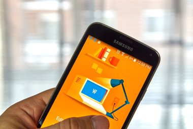 Google Dokümanlar'ı mobil uygulaması.