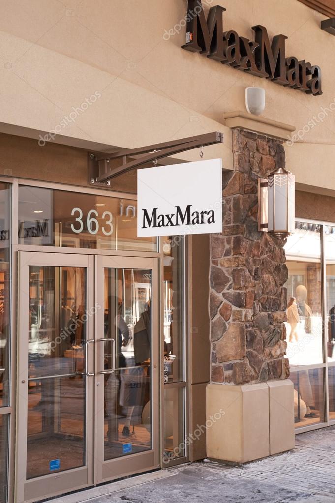 Max Mara outlet. – Stock Editorial ...