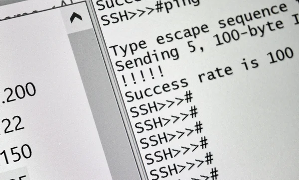 SSH - secure shell — Stock fotografie