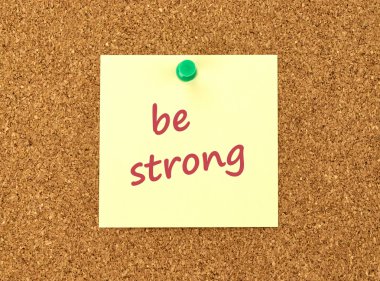 boş sarı yapışkan not 