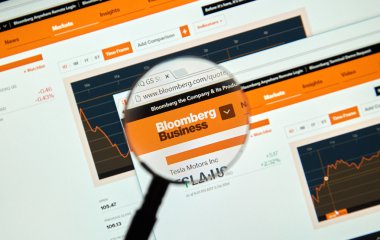 Bloomberg internet sayfası