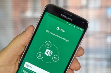 Microsoft Office Excel mobil uygulaması
