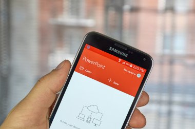 Microsoft Office Power Point mobil uygulaması