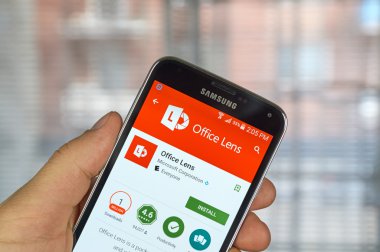 Microsoft Office Lens mobil uygulaması