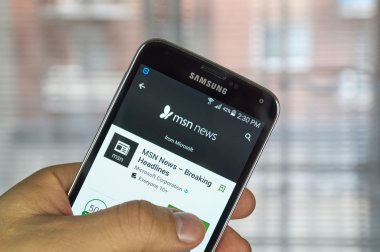 MSN mobil uygulaması