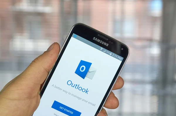 Application mobile Microsoft Outlook — Photo