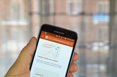 Icij web sayfası