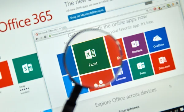 Microsoft Office 365 — Zdjęcie stockowe