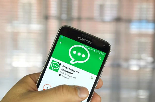 İçin Whatsapp Messenger. — Stok fotoğraf