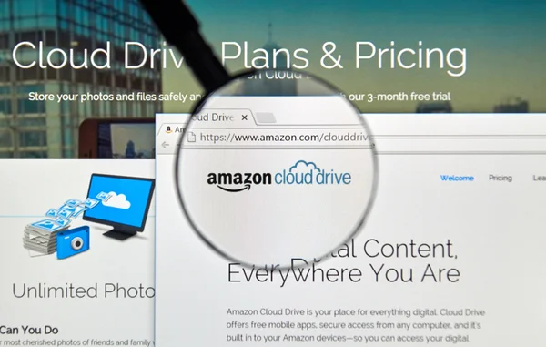 Amazon Cloud Drive. — Foto Stock