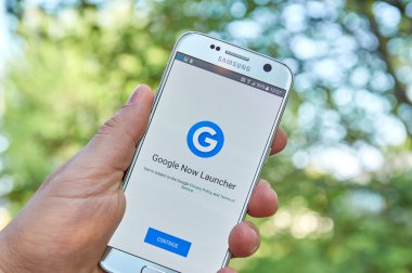 Google şimdi Launcher uygulaması