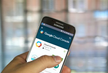 Google bulut konsol uygulaması