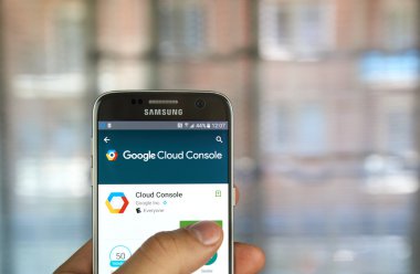 Google bulut konsol uygulaması
