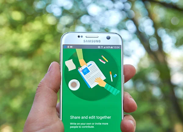 Google Docs uygulaması