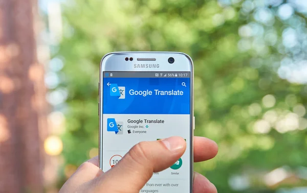 Google Translate app — Stock Fotó