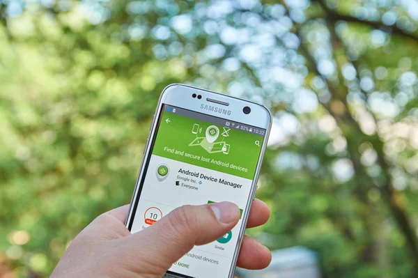 Google Android aygıt yöneticisi uygulaması