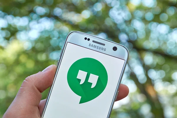 Google Hangouts aplicación —  Fotos de Stock