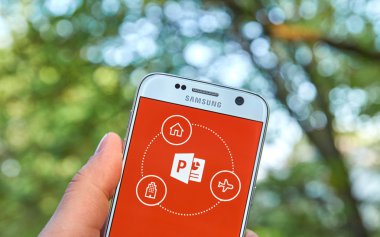 Microsoft Office Powerpoint uygulaması