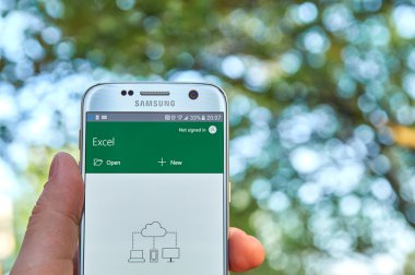 Microsoft Office Excel uygulaması