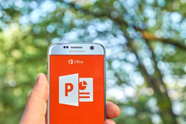 Microsoft Office Powerpoint uygulaması