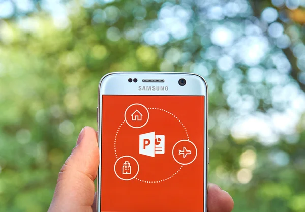 Microsoft Office Powerpoint uygulaması