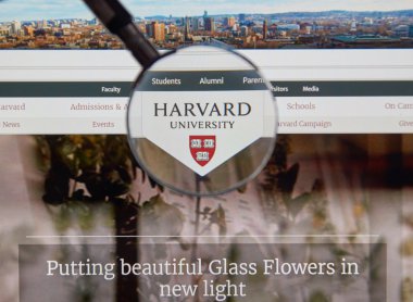 Harvard University page clipart