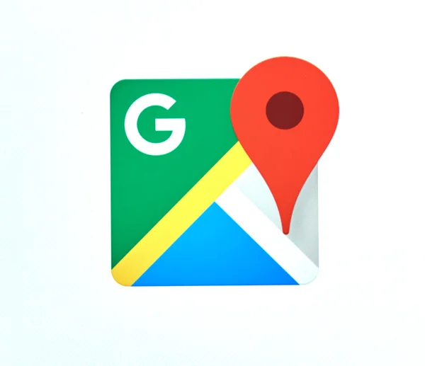 Google Mapsin logo — kuvapankkivalokuva