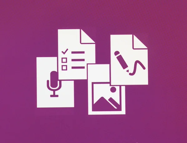 Logotipo Microsoft Office OneNote — Fotografia de Stock