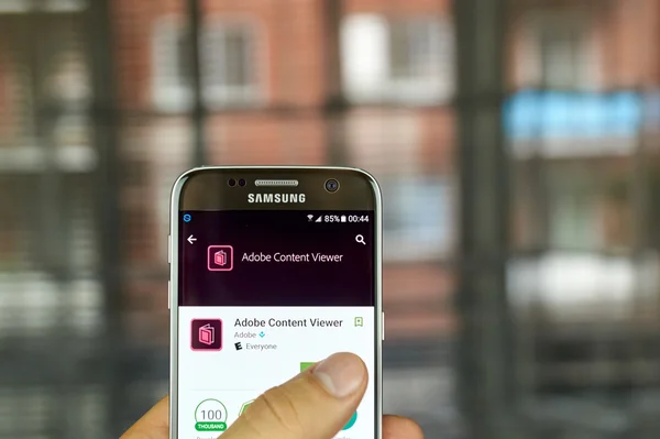 Adobe Content Viewer — Stockfoto