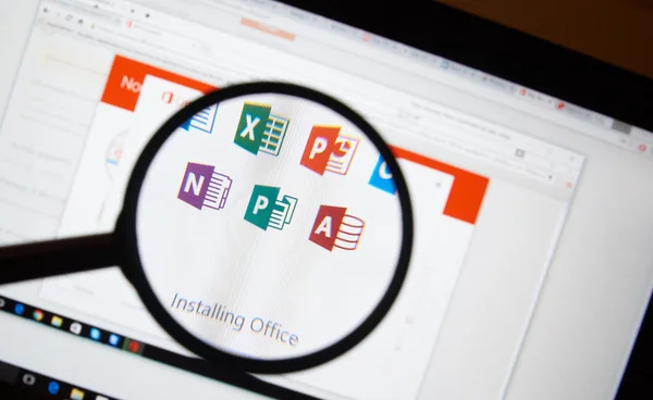 Microsoft Office 365 — Zdjęcie stockowe