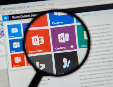 Microsoft Office bir not.