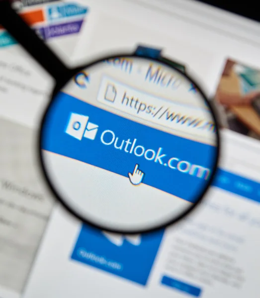 Microsoft Office Outlook programhoz. — Stock Fotó