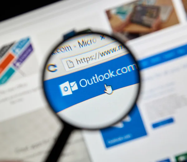 Microsoft Office Ausblick. — Stockfoto