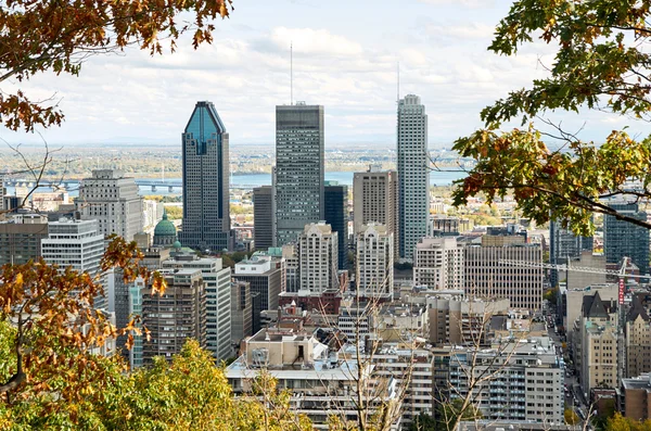 Tempo di inattività Montreal in autunno . — Foto Stock