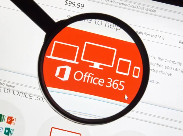 Perangkat Lunak Microsoft Office . Stok Gambar