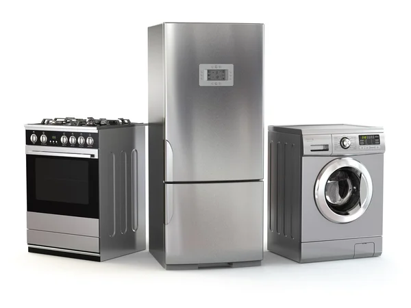 Home appliances. Set of household kitchen technics — Stock Photo, Image