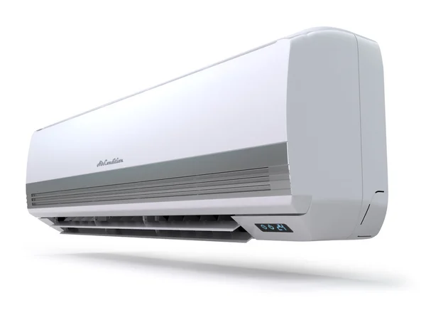 Klimatizační systém izolovaný na bílém. — Stock fotografie