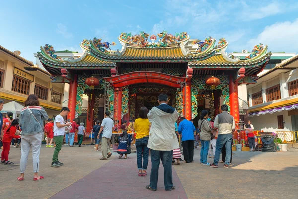 Chinesischer Tempel der than fan foundation in chinatown — Stockfoto