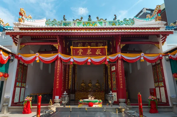 Santuário de Guandong ou templo de Cantão em Bancoc — Fotografia de Stock