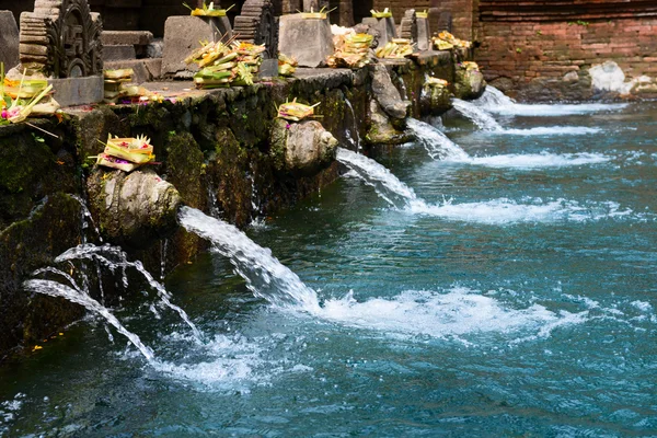 Templo de Puru Tirtha Empul, Bali, Indonésia — Fotografia de Stock